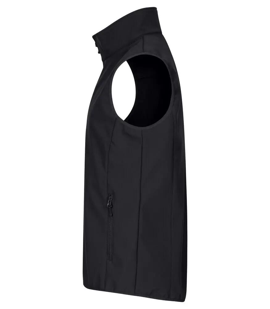 clique Classic Softshell Vest em poliéster reciclado – Colete softshell 3 3/4