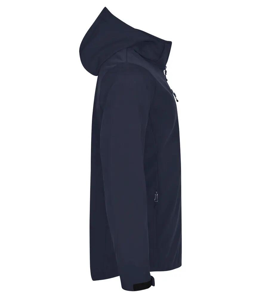 clique Classic Softshell Hoody em Poliéster Reciclado 4/4