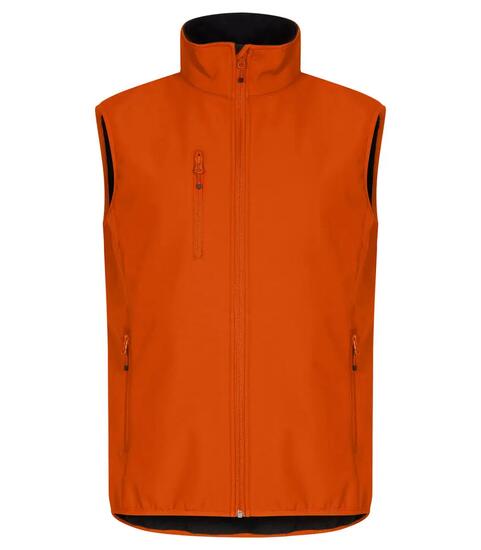 clique Classic Softshell Vest – gilet softshell 3 couches en polyester recyclé