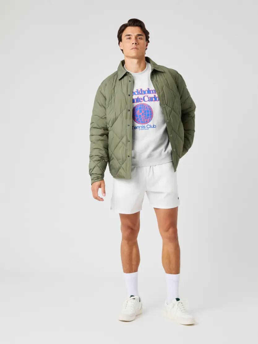 bjorn_borg CENTRE QUILTED OVERSHIRT DUSTY OLIVE 3/5