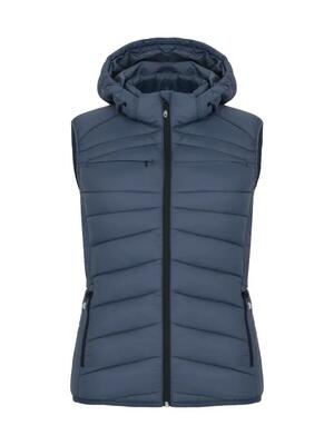 Clique idaho vest women — lichtgewicht isolerend gilet van gerecycled materiaal