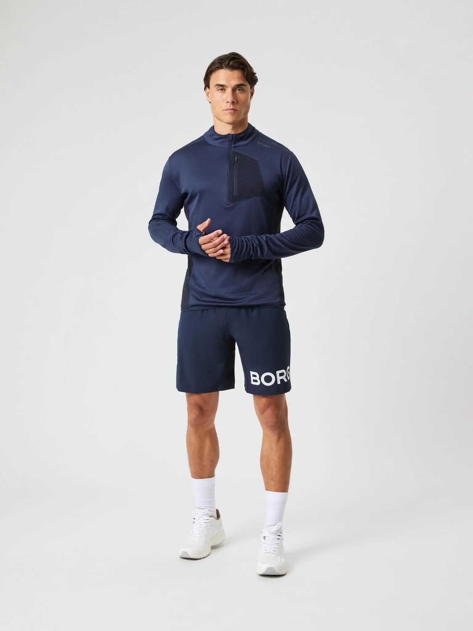 bjorn_borg BORG FLEECE MIDLAYER van gerecycled polyester 3/5