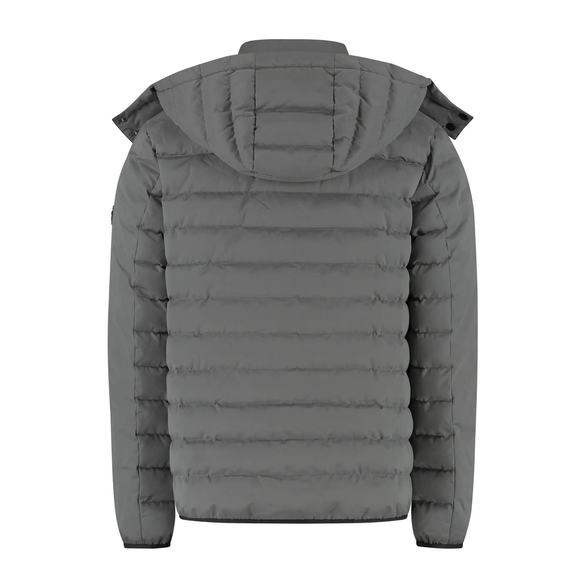 Solveig Heren - Puffer winterjas - Waterdicht - Grijs 5/5