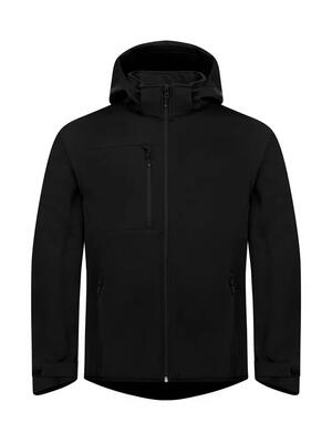 Clique classic softshell 2 in 1 – jas/vest 3‑laags met afneembare mouwen
