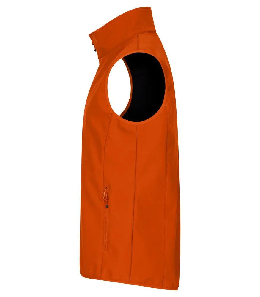 clique Classic Softshell Vest — Heren softshell bodywarmer 3-laags, gerecycled 3/4