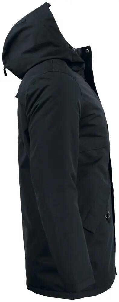 clique Creston parka masculina acolchoada em nylon com forro teddy 4/4