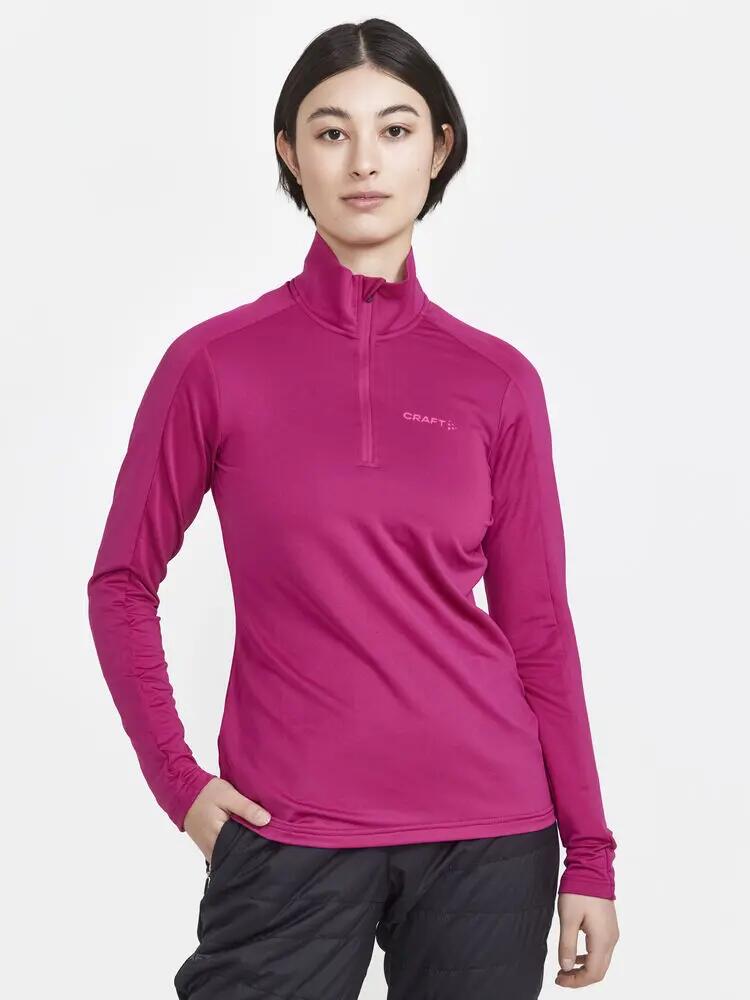 craft Gain Midlayer W — midlayer met halve rits, licht geborsteld binnenzijde 2/5