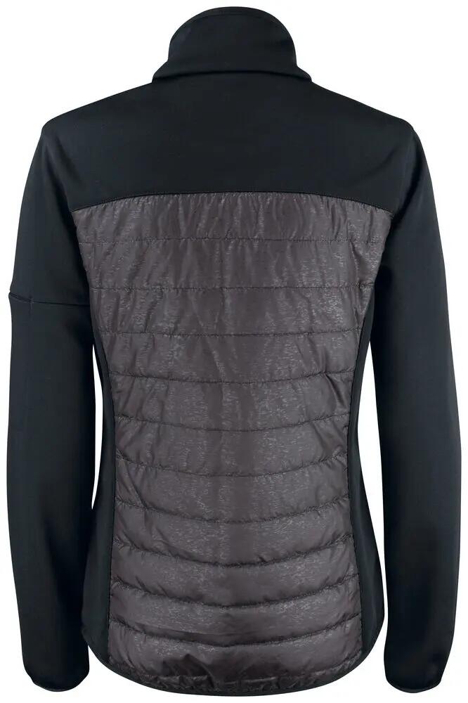 clique Custer Women Casaco polar leve acolchoado, preto 2/4