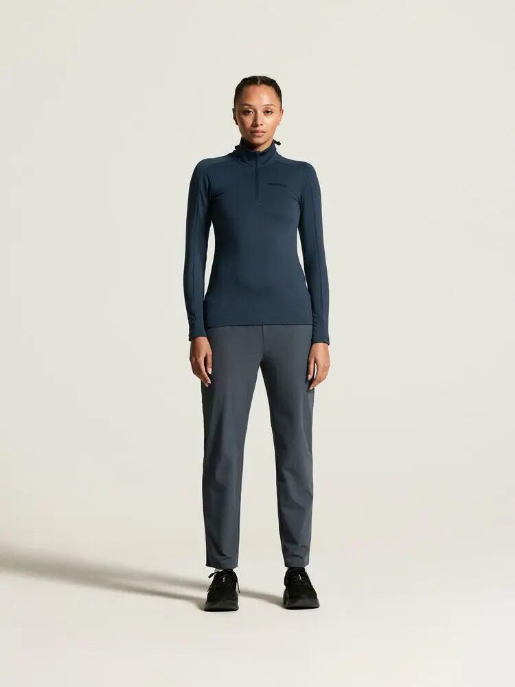 craft Gain Midlayer W - sweat léger brossé, manches longues 3/7