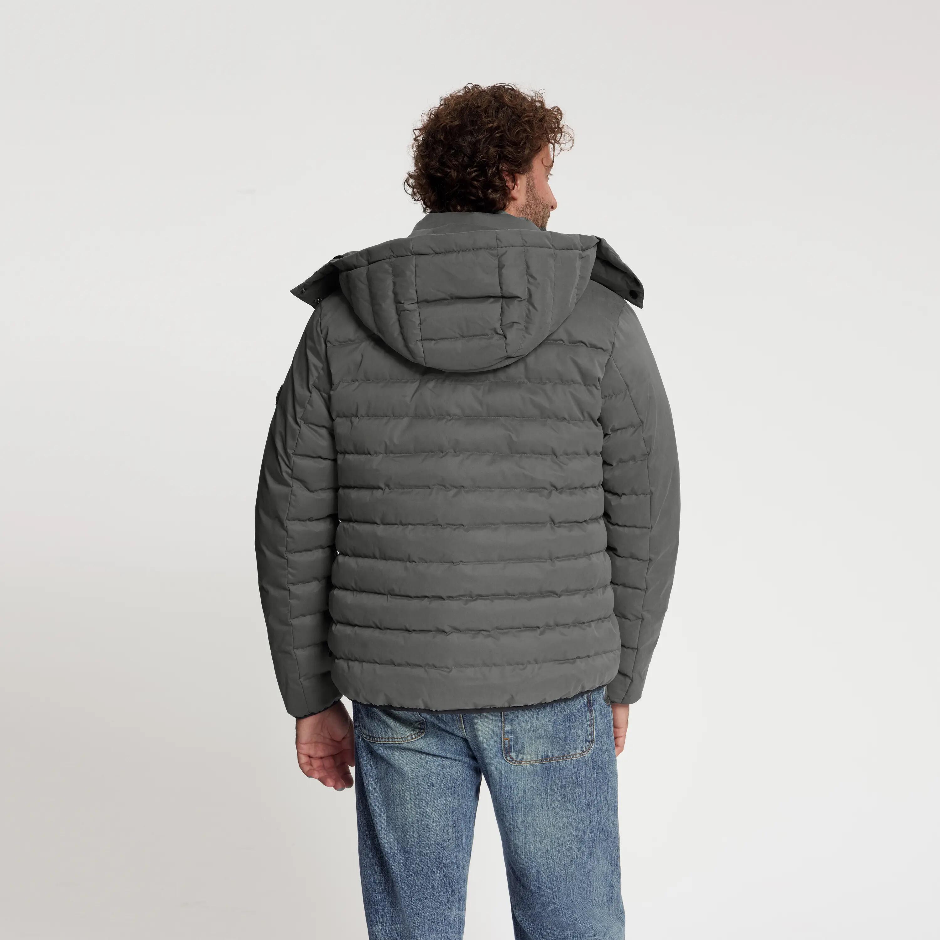Solveig Heren - Puffer winterjas - Waterdicht - Grijs 3/5