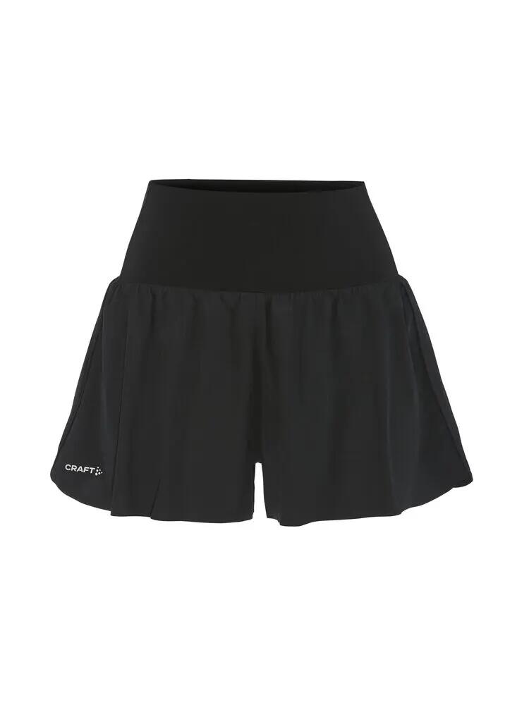 craft Hypervent Wide Shorts W – Short ancho de running con cinturilla de 3/7