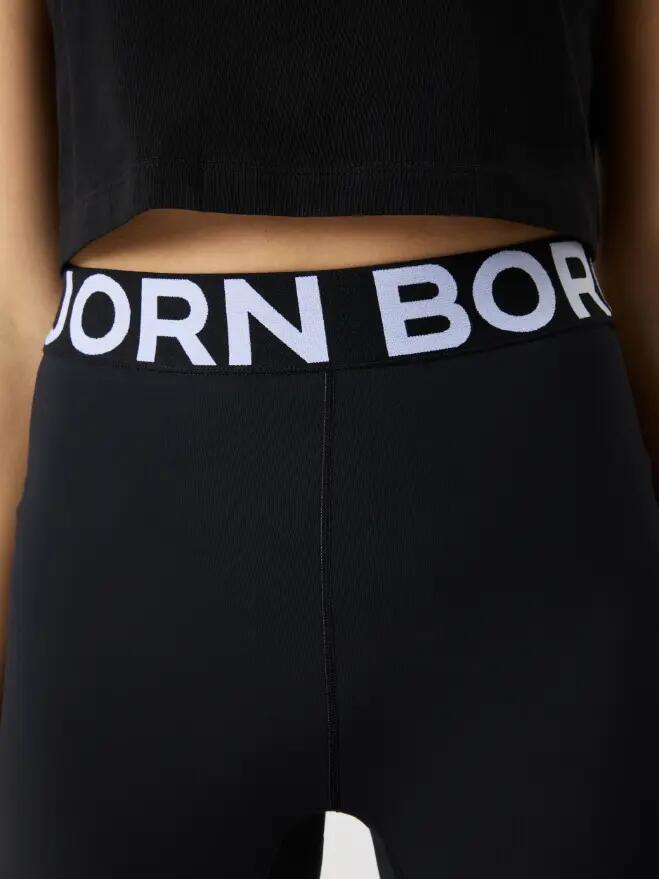 bjorn_borg BORG SHORT TIGHTS aus recyceltem Polyamid – Junior – BLACK BEAUTY 5/5