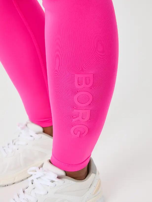 bjorn_borg BORG LOGO TIGHTS em PINK GLO 5/5