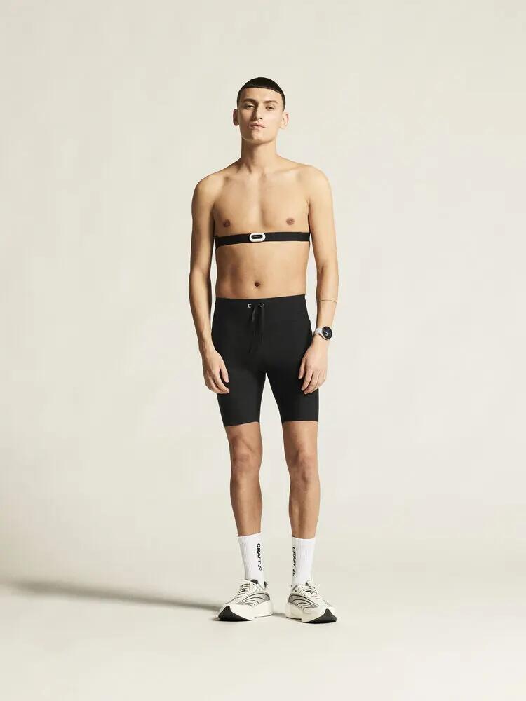 craft Hypervent Short Tights M – Mallas cortas running negras 4/7