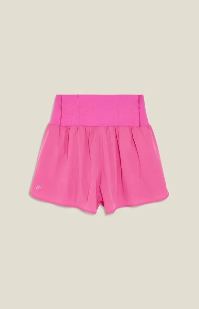 craft Hypervent Wide Shorts W – calções largos de running com cintura larga 5/7