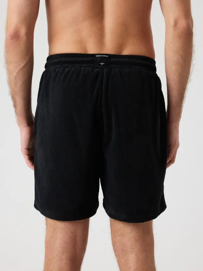 bjorn_borg BORG TOWELING POOL SHORTS nero 2/4