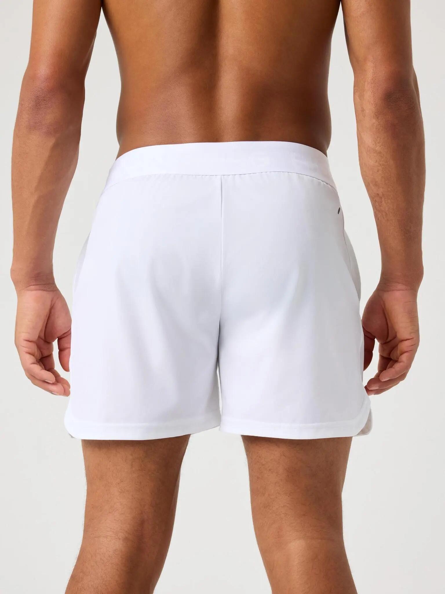 bjorn_borg BORG 6" SHORTS van gerecycled polyester - BRILLIANT WHITE 2/5