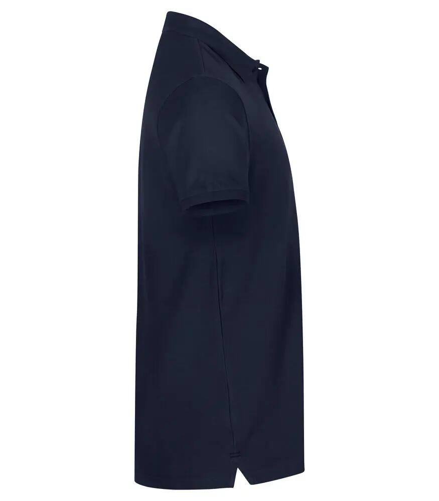 clique Heavy Premium Polo van gekamd katoen - dark navy 4/4