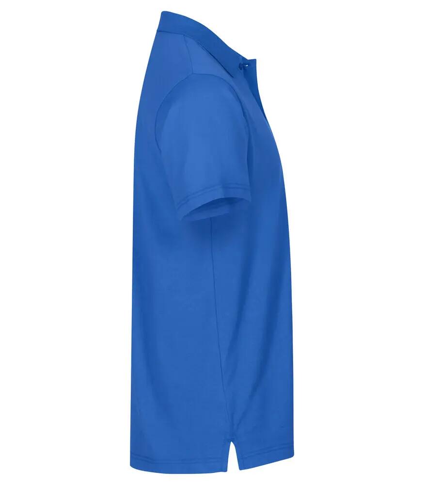 clique Polo Single Jersey in cotone – Collo a coste, trattato con enzimi 4/4