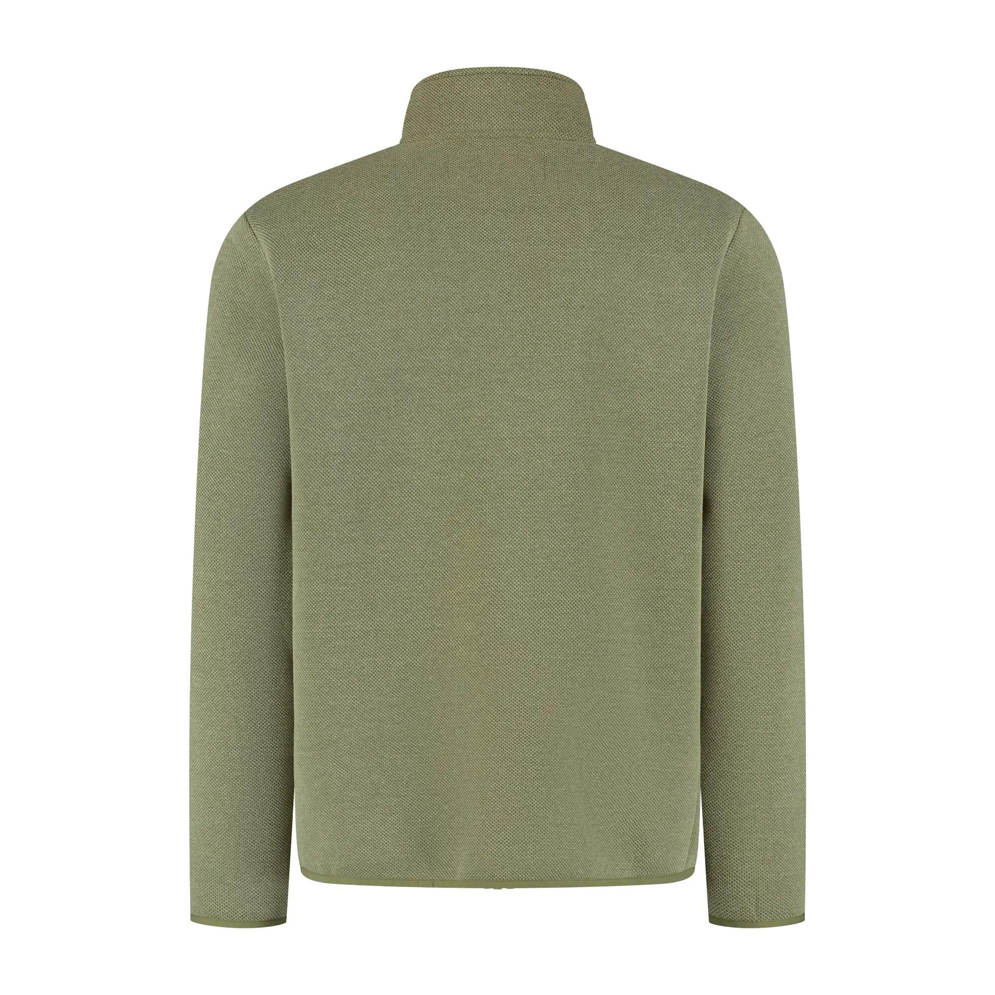 Joey Heren - Outdoorvest - Teddy voering - Groen 5/6