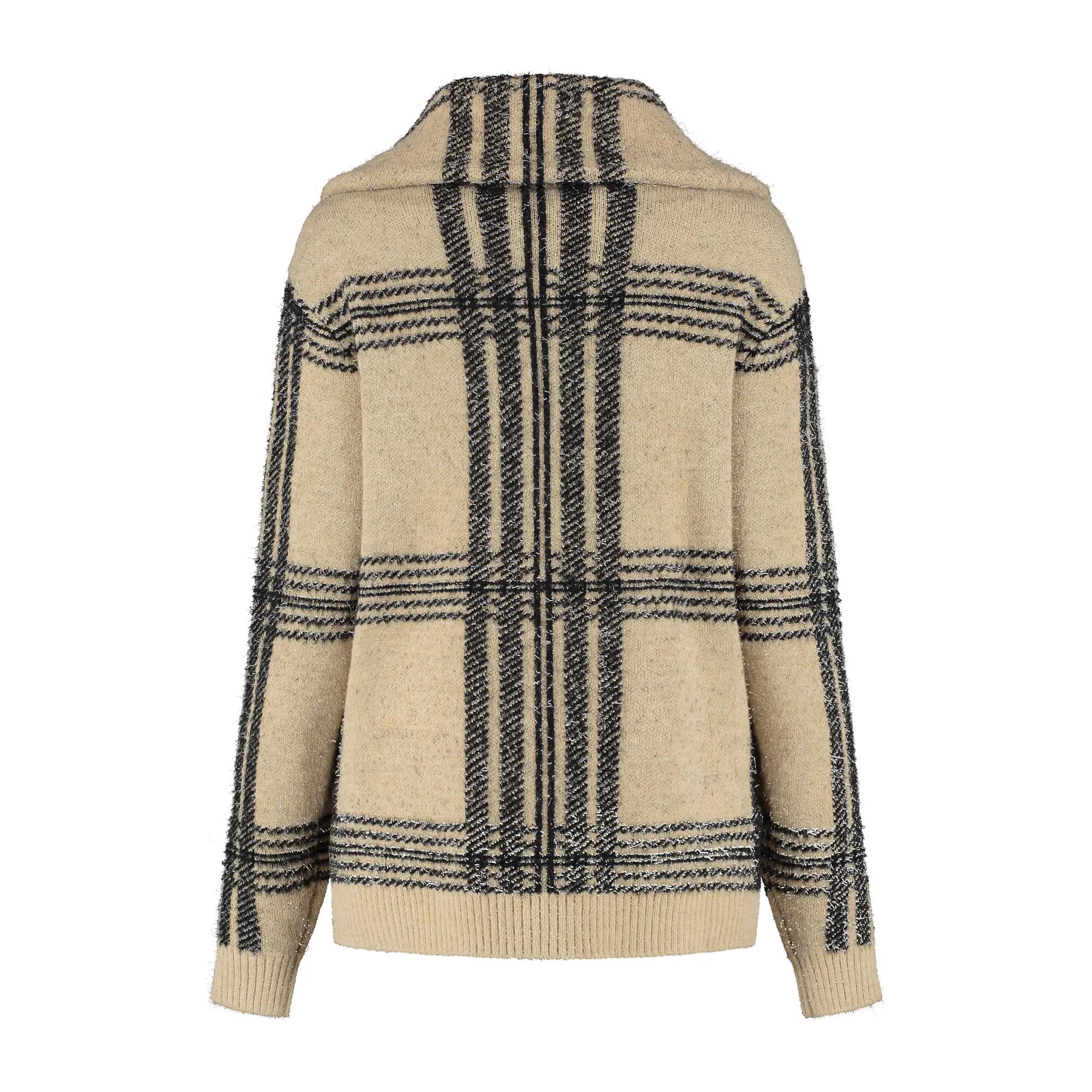 Yana Femme - Gilet d'extérieur tricoté - Sable 6/6