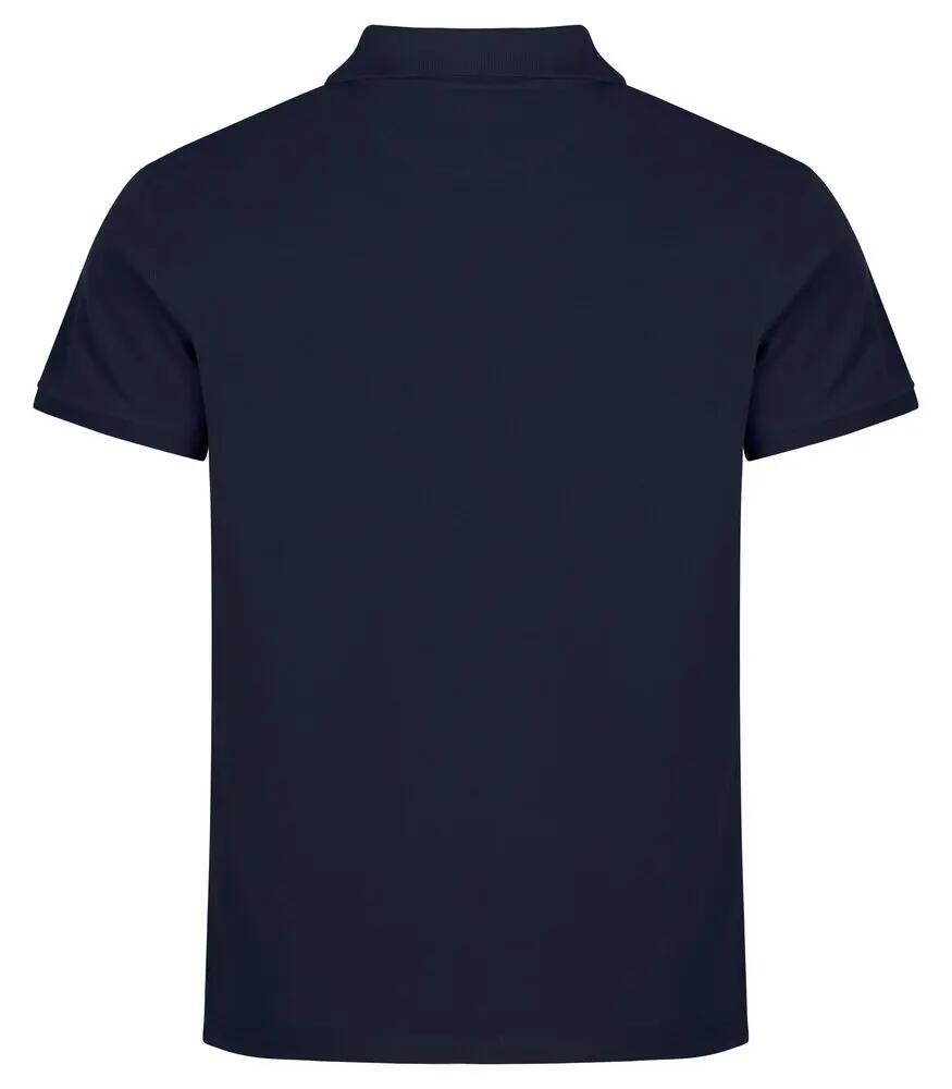 clique Heavy Premium Polo van gekamd katoen - dark navy 2/4