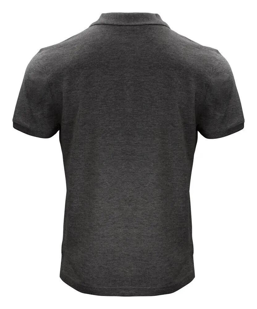 clique Classic OC Polo homem 100% algodão orgânico antracite mesclado 2/4