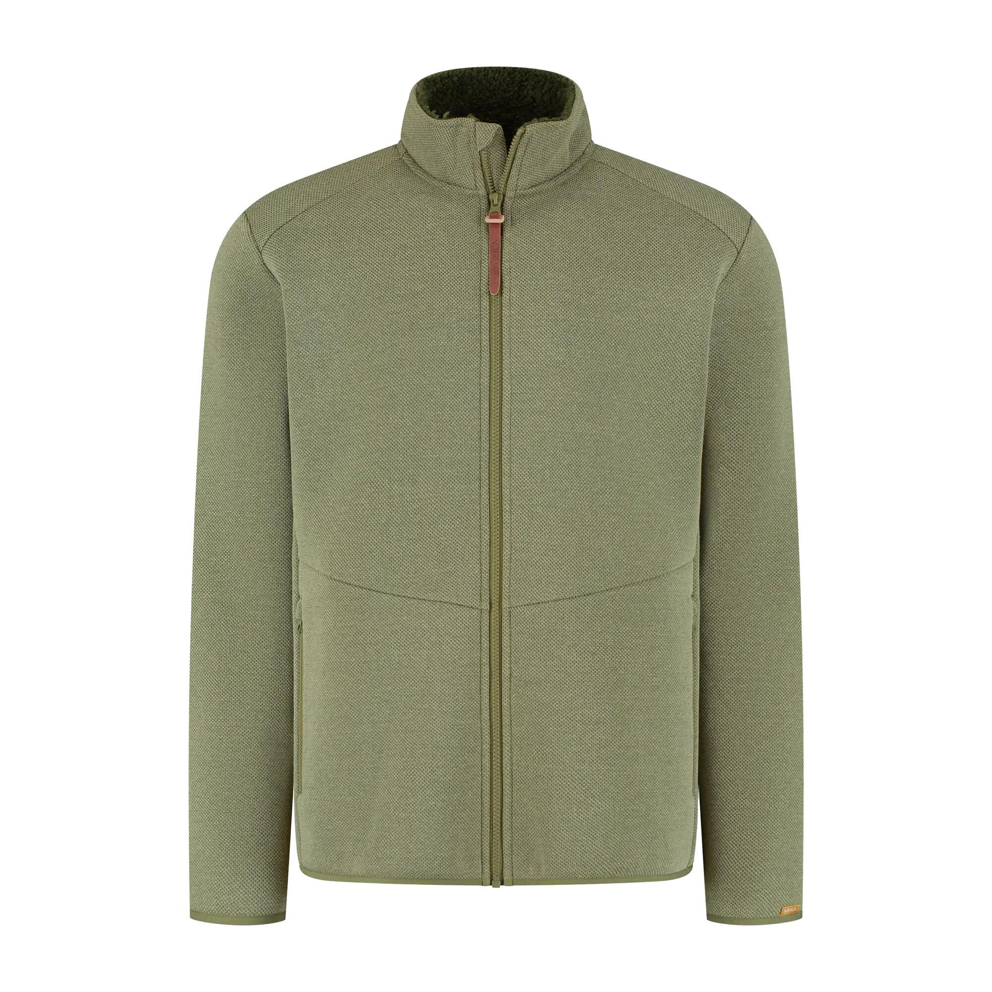 Joey Heren - Outdoorvest - Teddy voering - Groen 4/6