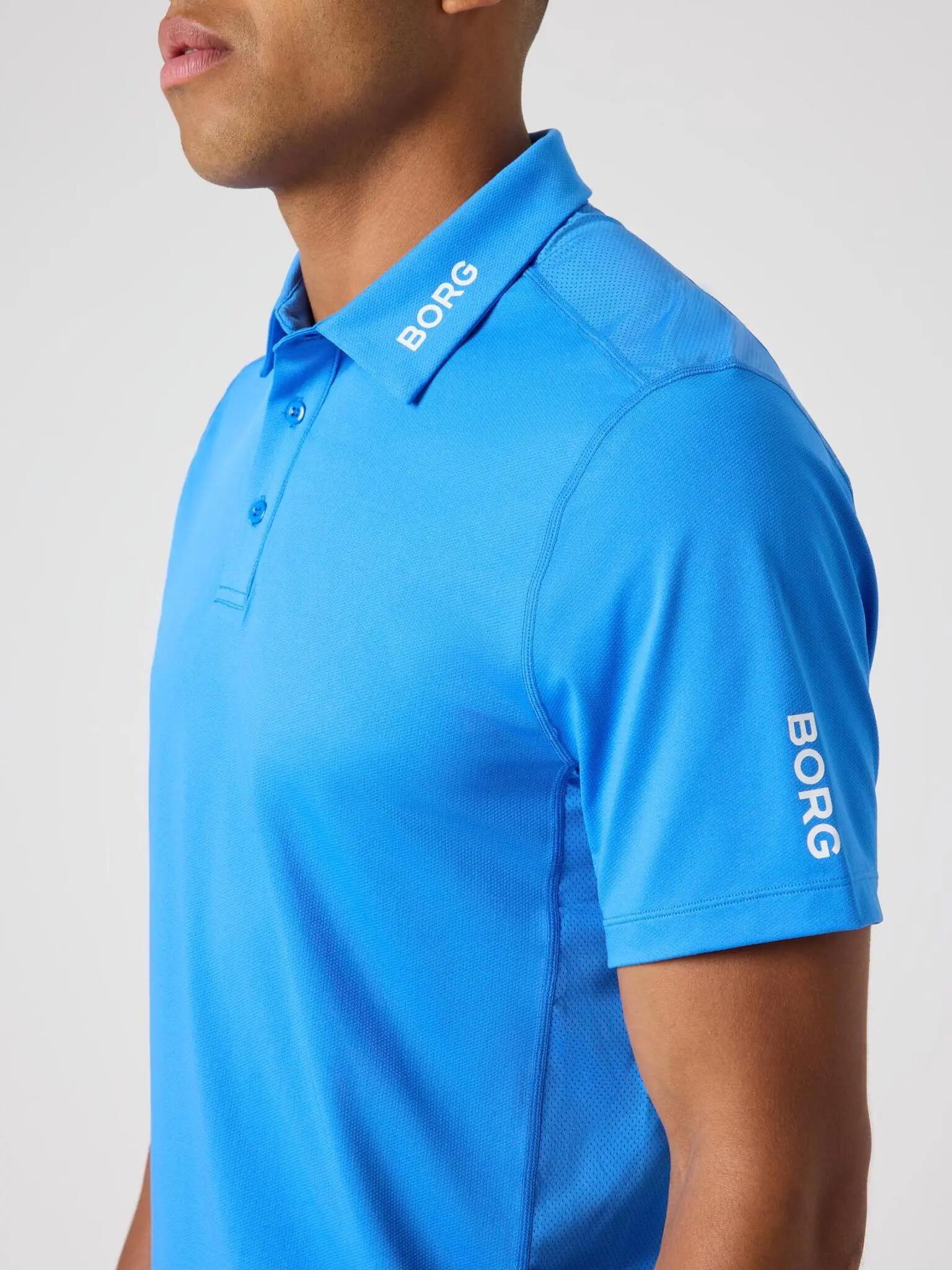bjorn_borg Polo BORG COURSE en polyester recyclé – PALACE BLUE 5/5