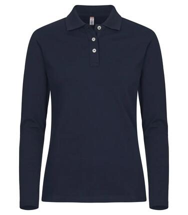 clique Stretch Premium Polo manches longues Femme – qualité supérieure et bonne