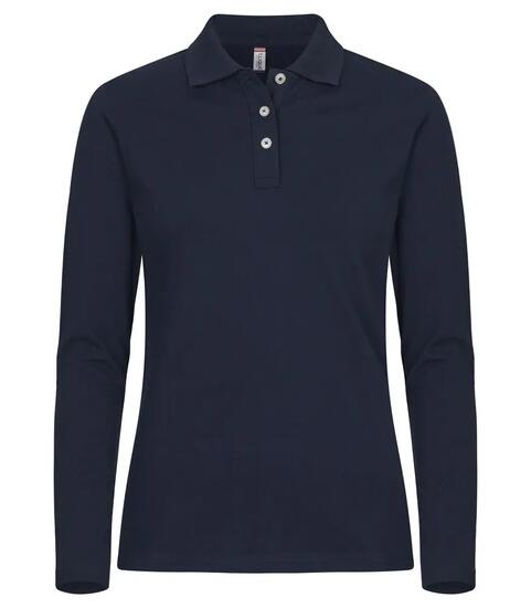 clique Stretch Premium Polo manches longues Femme – qualité supérieure et bonne