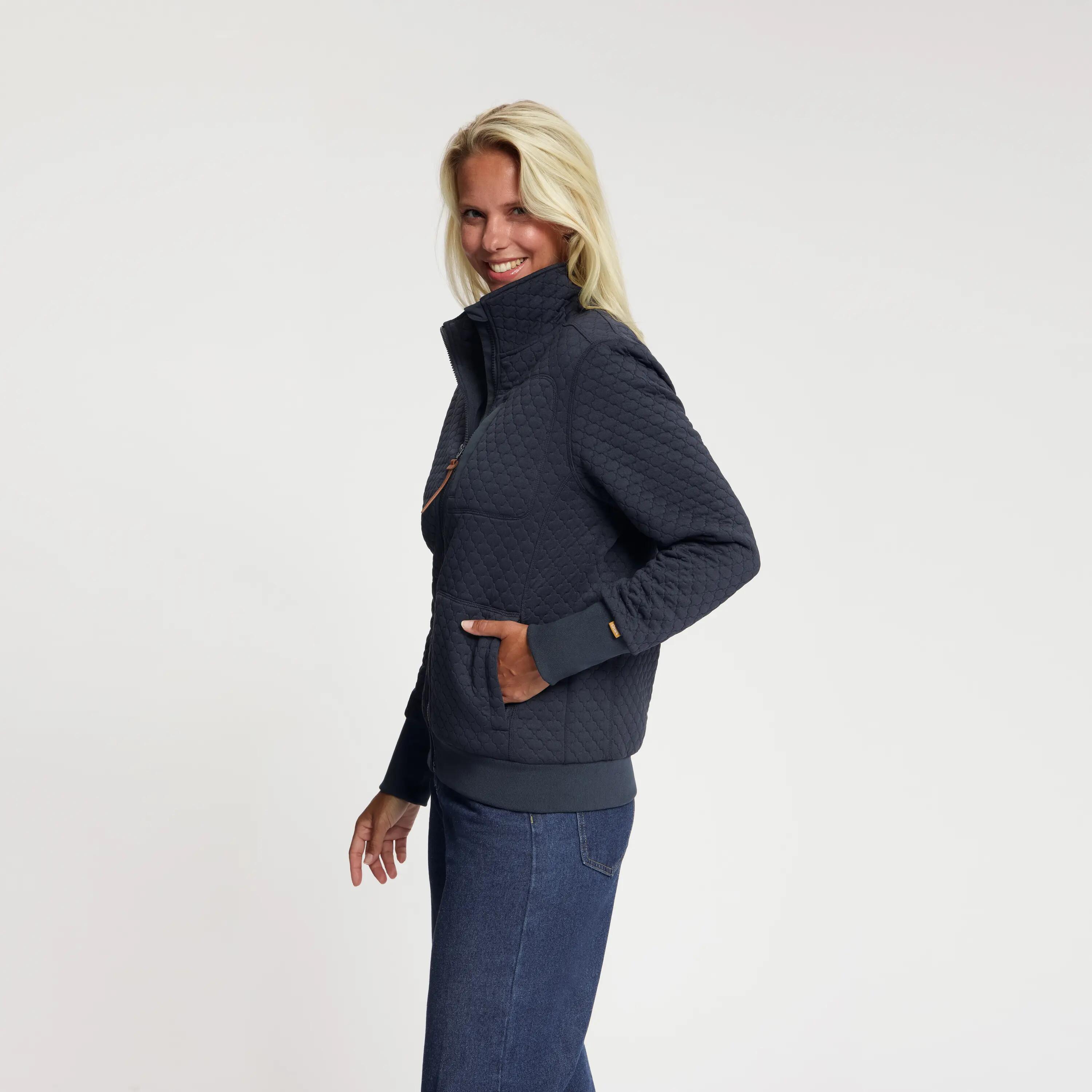 Fem Dames - Outdoorvest - Navy 2/4