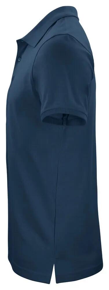 clique Classic OC Polo – 100% algodão orgânico, dark navy 3/4
