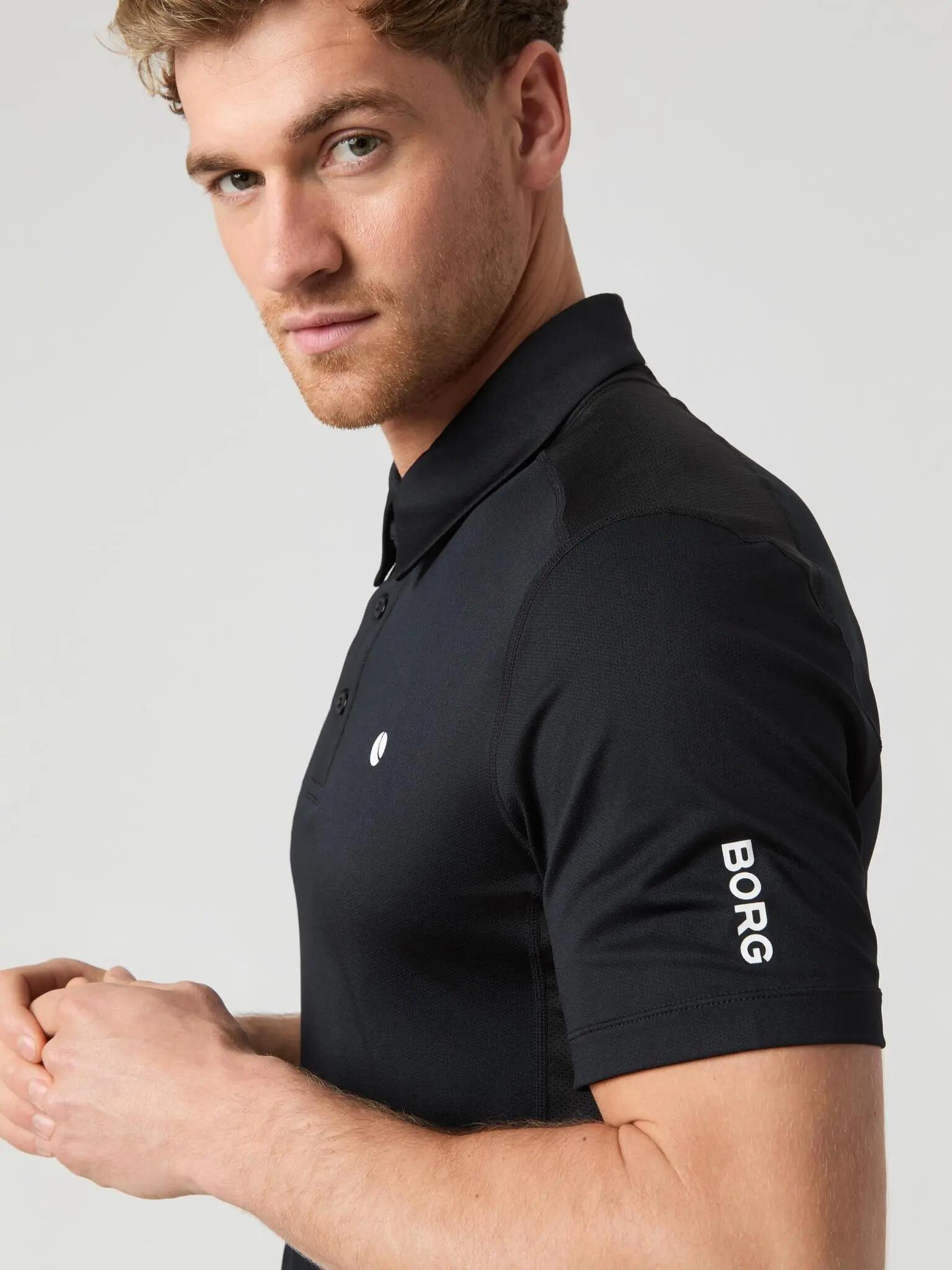 bjorn_borg Polo ACE com painéis em mesh – Poliéster reciclado 4/5