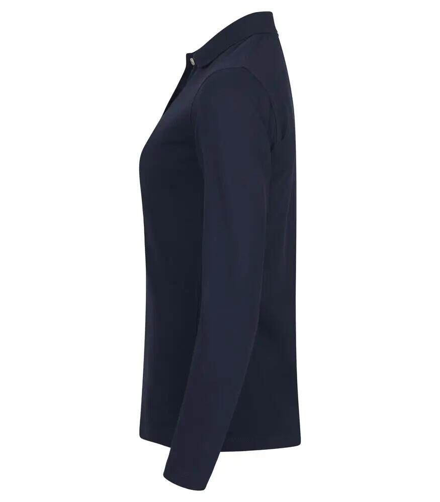 clique Stretch Premium Polo L/S Women – Langarm-Polo mit Stretch 3/4