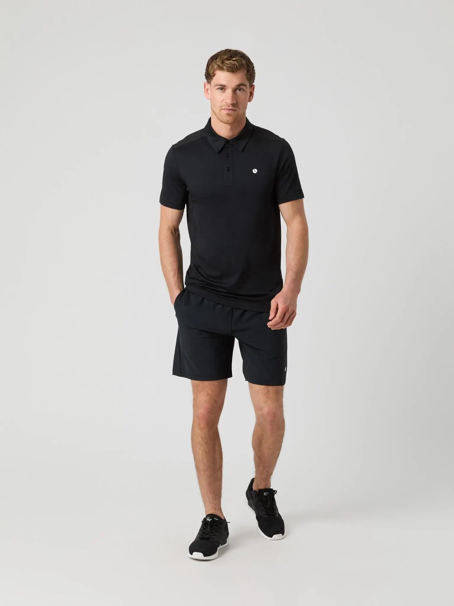 bjorn_borg Polo ACE com painéis em mesh – Poliéster reciclado 3/5