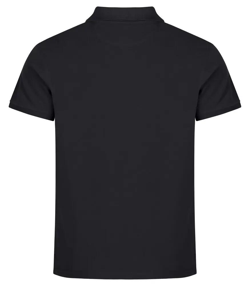 clique Heavy Premium Polo en coton peigné lourd – noir, 2XL 2/4