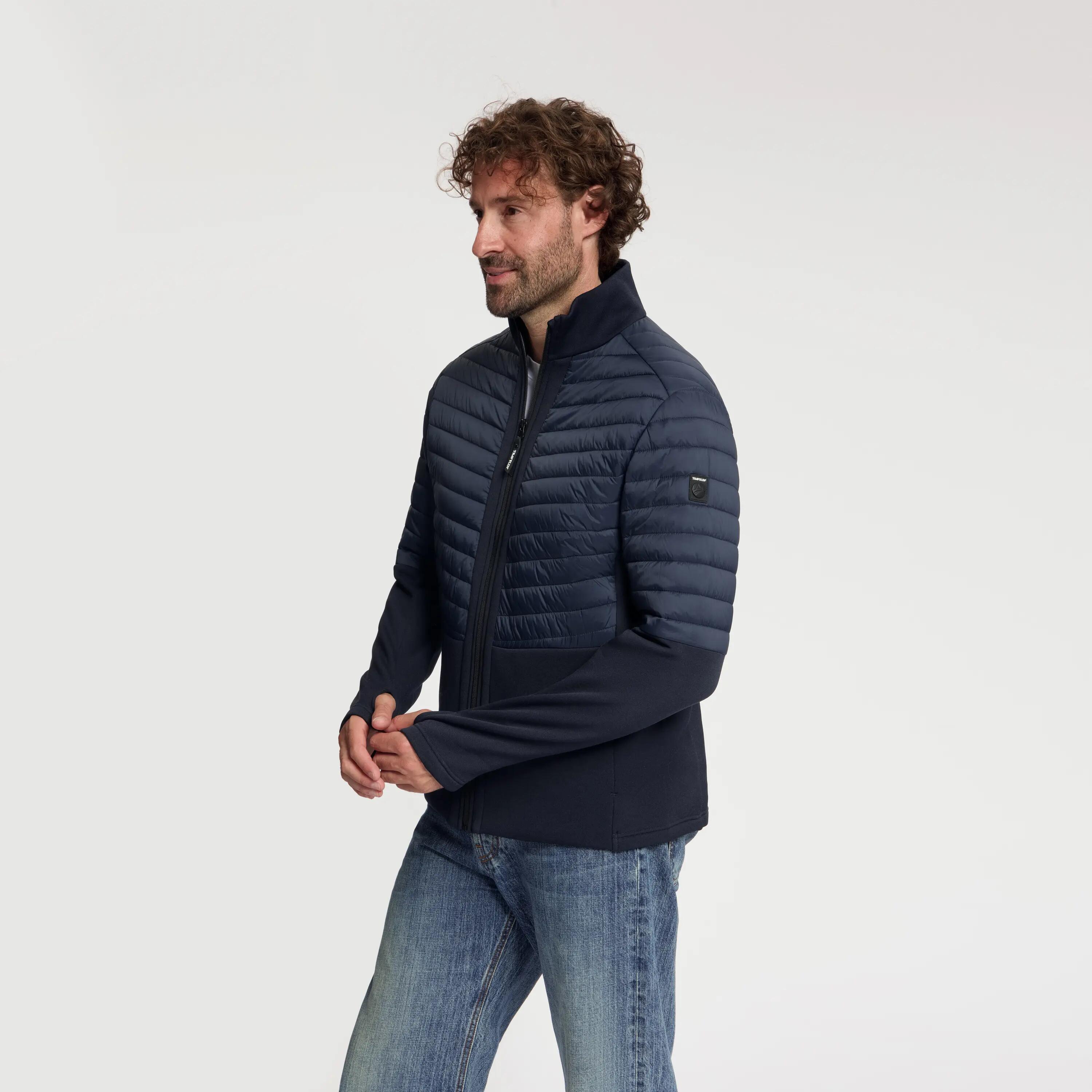 Lucio Homme - Gilet outdoor - Doublé - Bleu marine 3/7