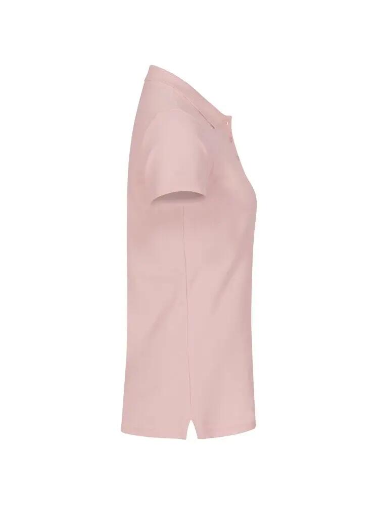 clique Basic Polo Women van katoen — vrouwelijke pasvorm, Candy Pink 4/5