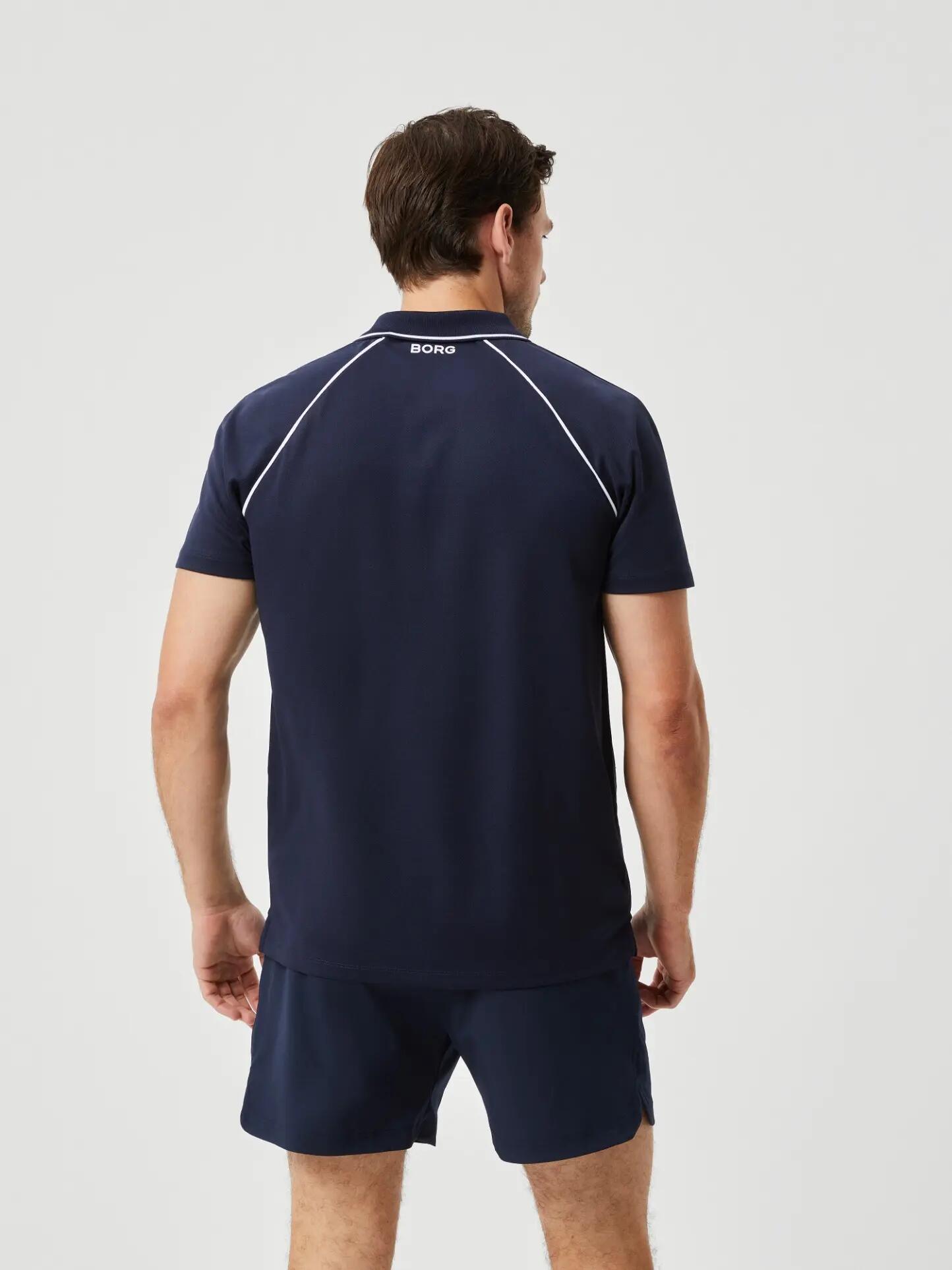 bjorn_borg ACE RACQUET POLO - NIGHT SKY 2/4