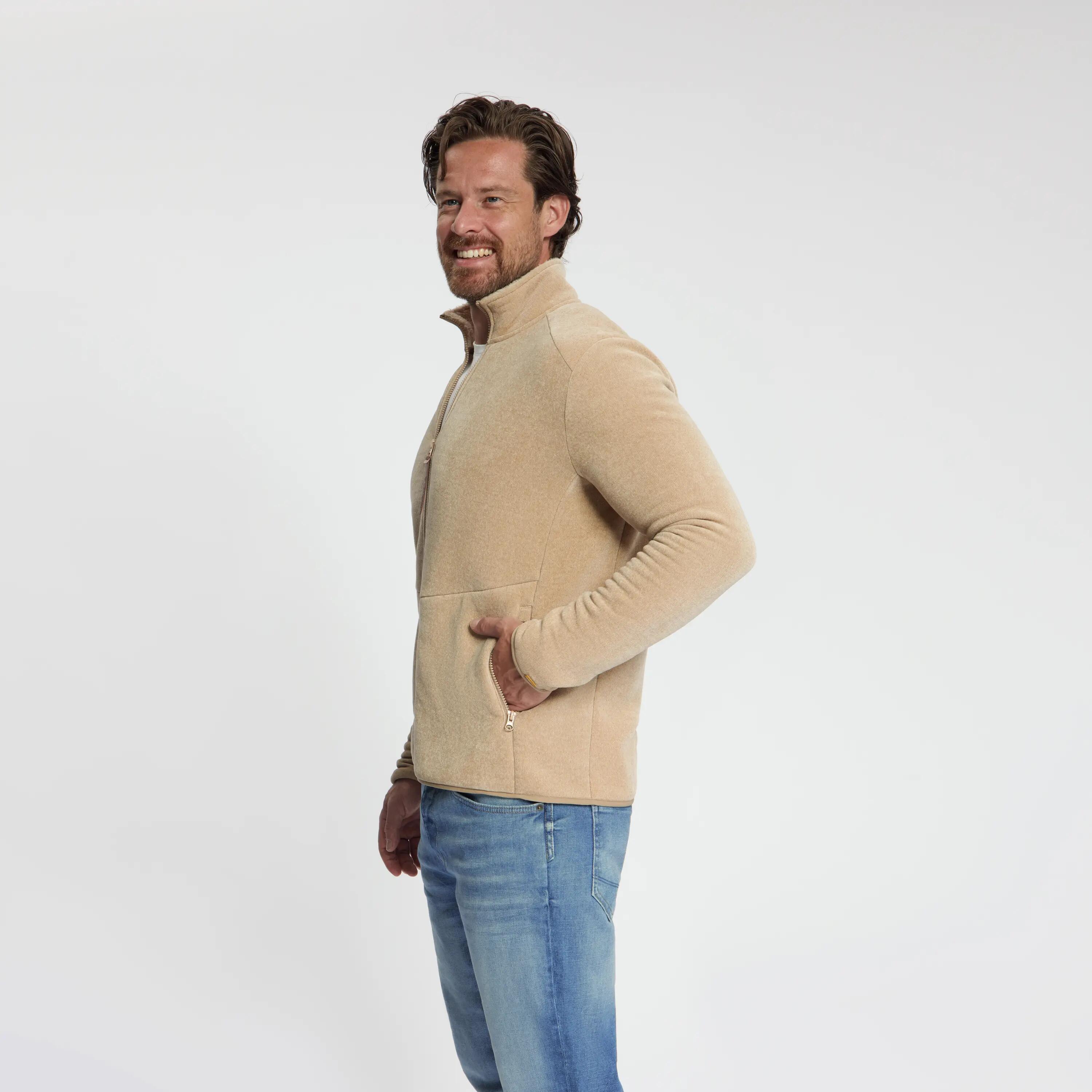 Helmer Homme - Veste d'extérieur - Polaire - Sable 2/6