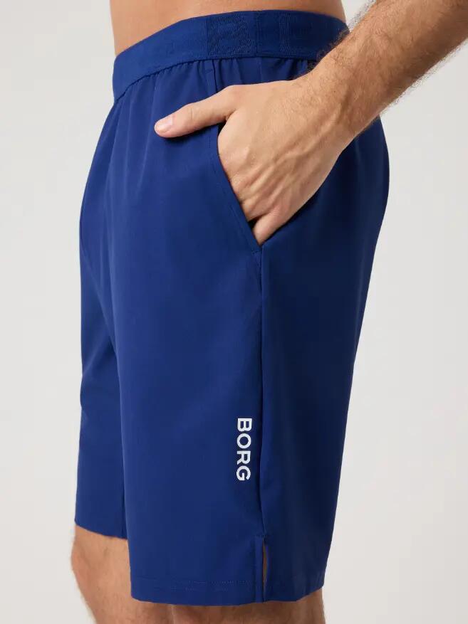 bjorn_borg BORG ATHLETIC 9" SHORTS pour hommes bleu 3/4