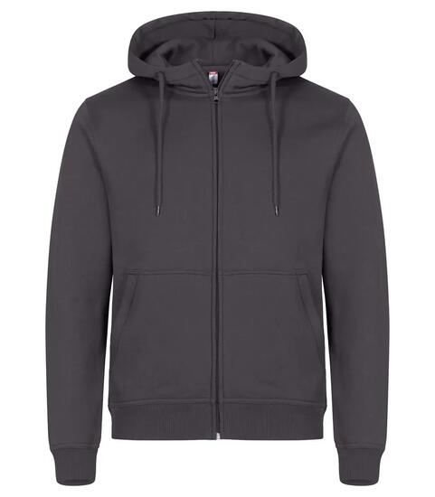 clique Miami Hoody Full Zip – Hoodie van katoen en gerecycled polyester