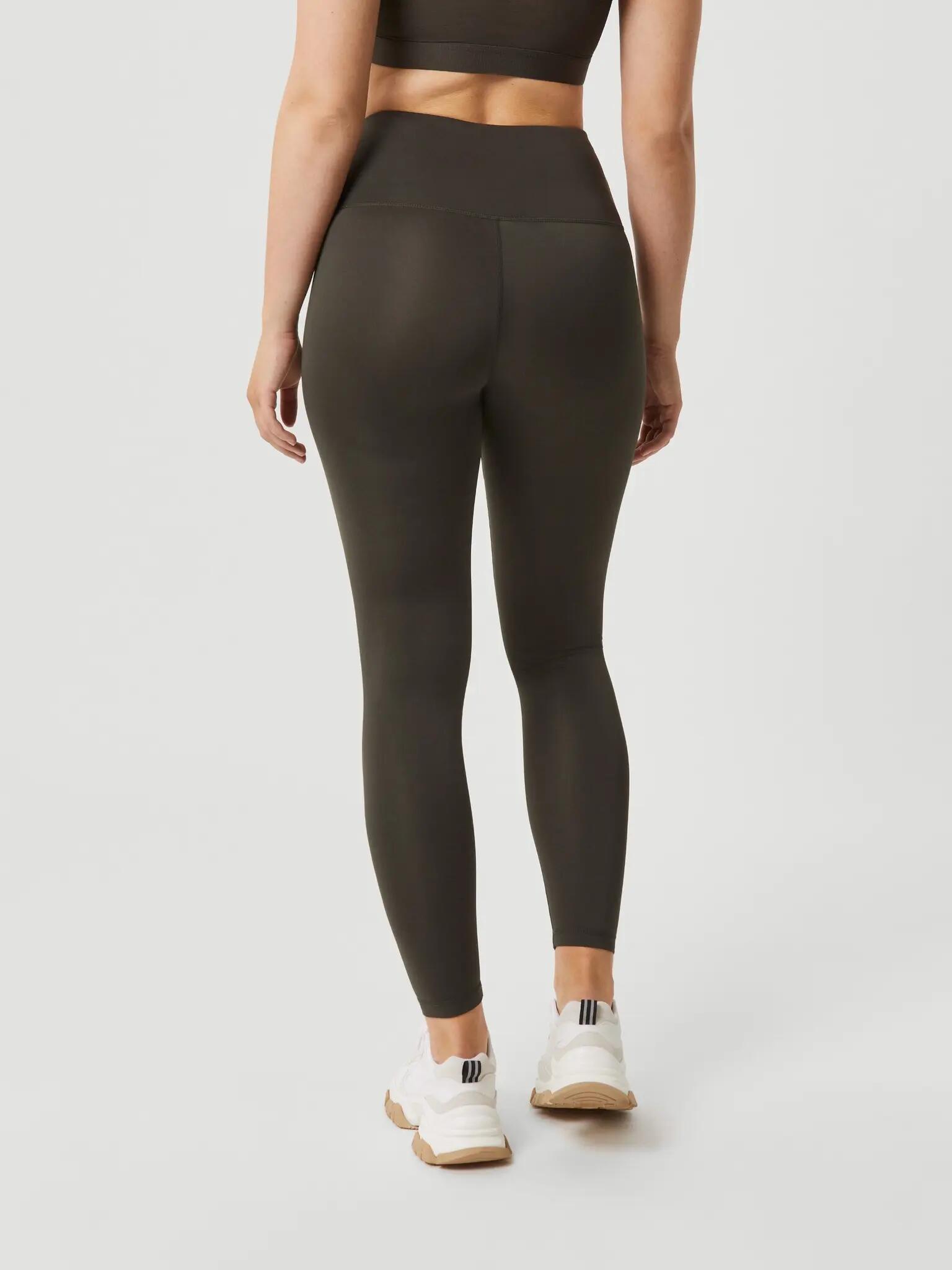 bjorn_borg BORG LOGO TIGHTS mulher — PEAT, tamanho XS 2/5