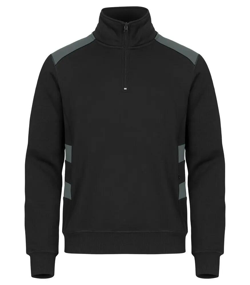clique Ambition Half Zip sweater van gerecycled polyester 1/4