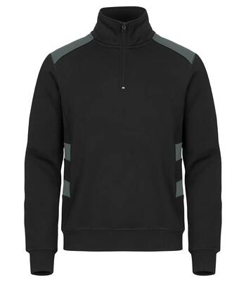 Clique ambition half zip sweater van gerecycled polyester