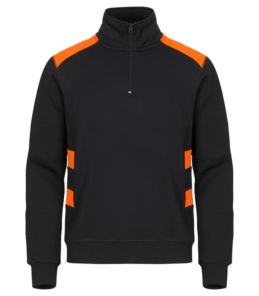 clique Ambition Half Zip hoogzichtbare sweater 1/4