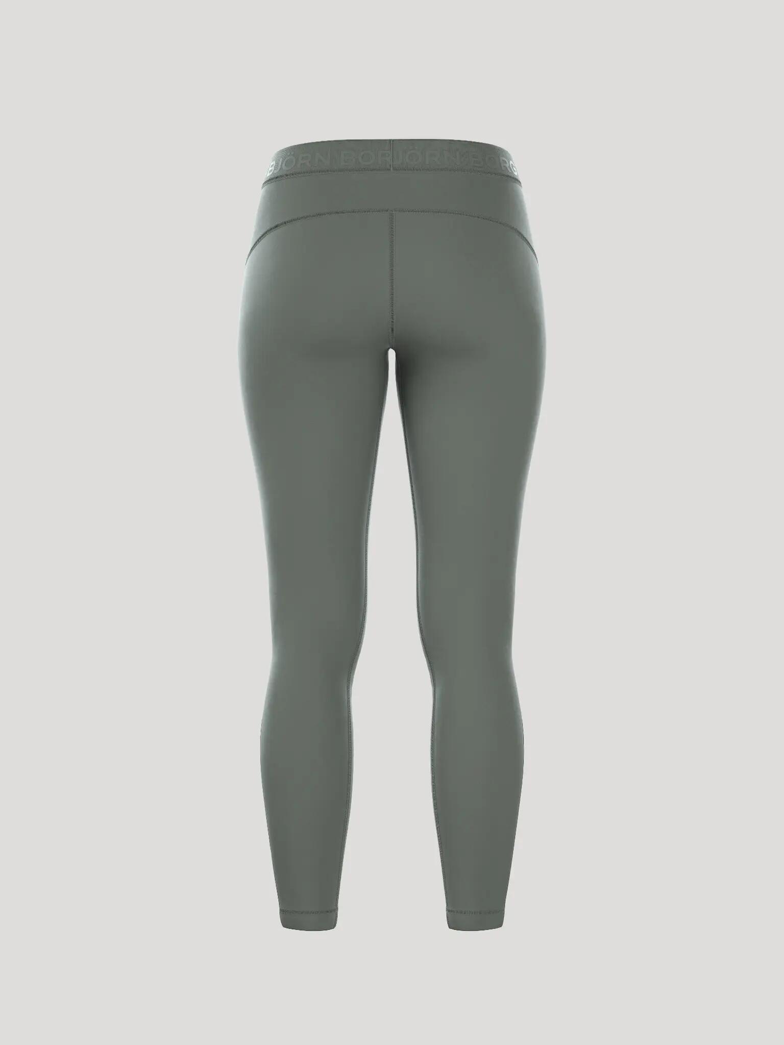 bjorn_borg BORG ESSENTIAL ACTIVE TIGHTS Damen — Agave Green 3/4