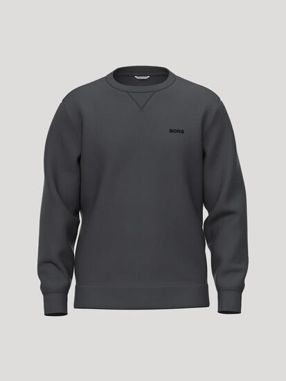 bjorn_borg BORG ESSENTIAL 4 SWEATSHIRT en polyester recyclé – ASPHALT