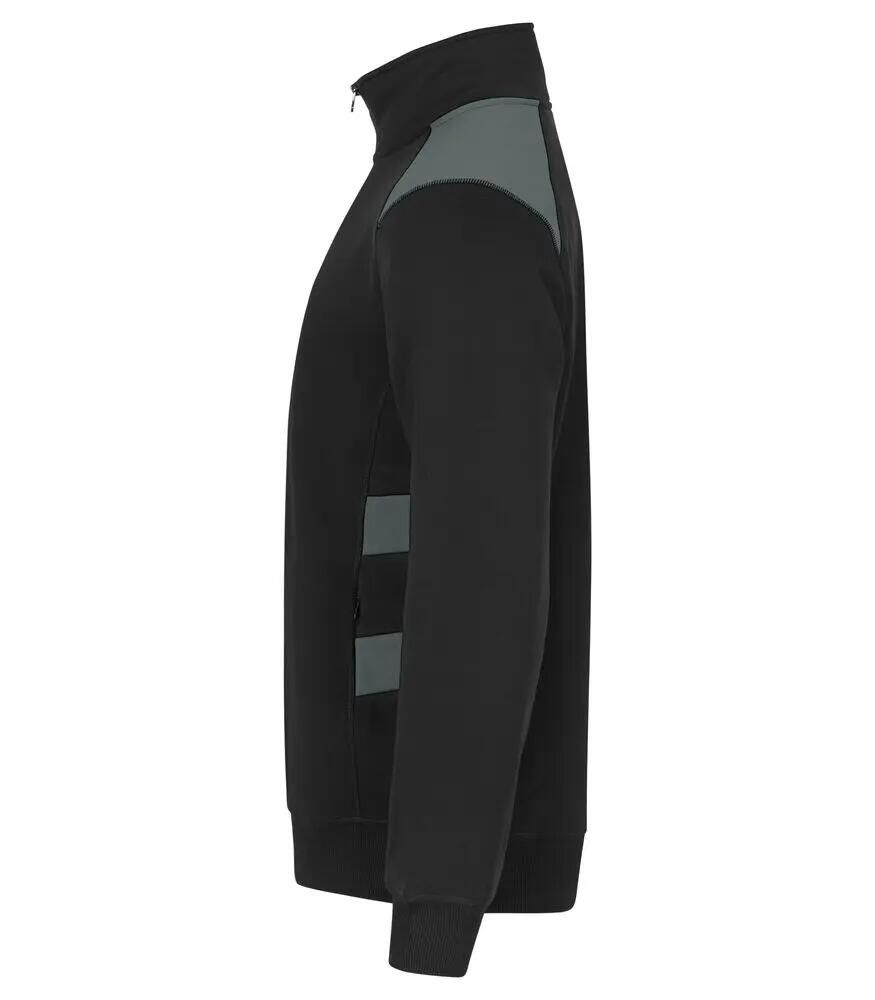 clique Ambition Half Zip sweater van gerecycled polyester 3/4